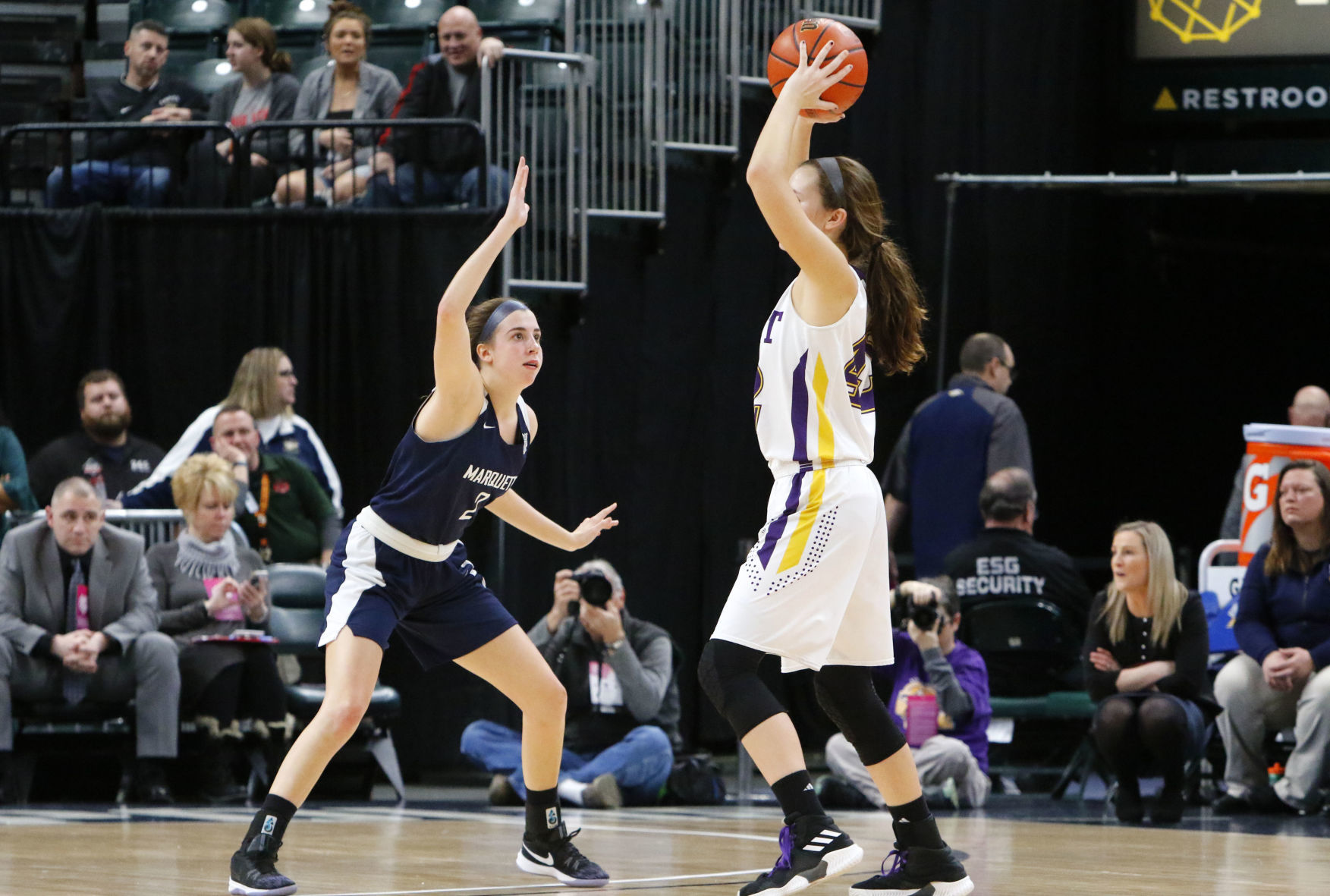 Gallery: Marquette Catholic vs. Vincennes Rivet in Class A championship